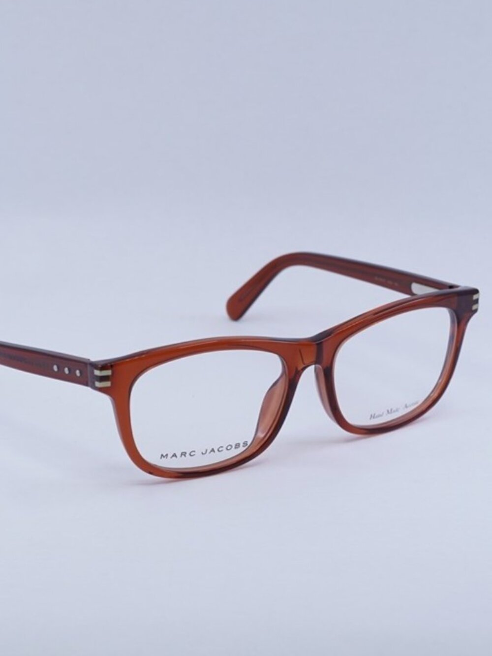 Marc Jacobs MJ 583/F 0XG0 00 Eyeglasses Transparent Red 55mm Rectangle Frame
